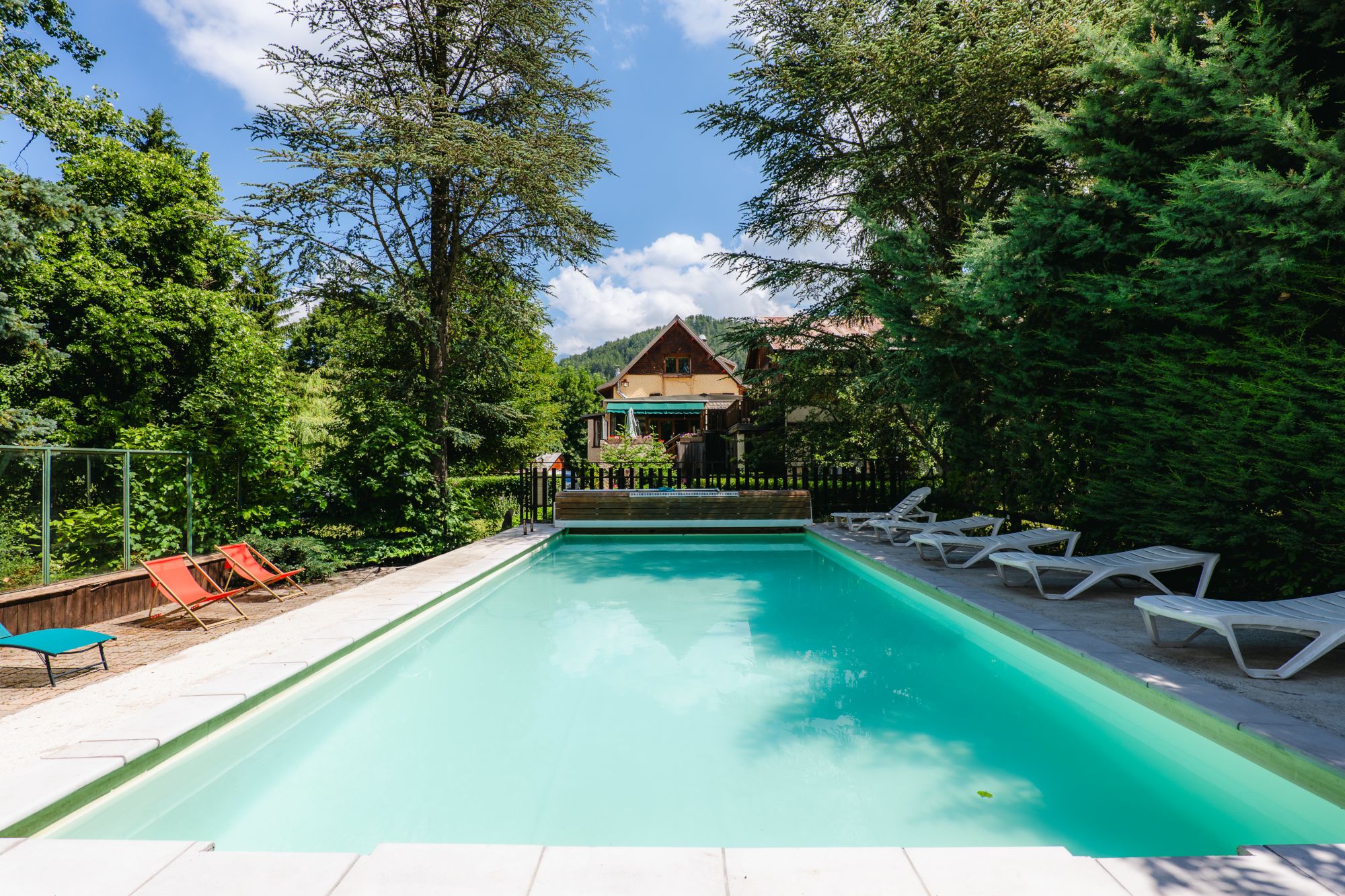 Piscine chauffée